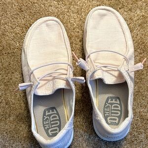 Hey Dude Soft Pink Loafers